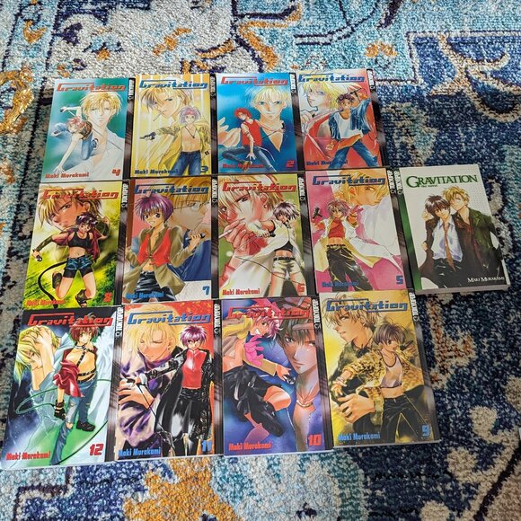 Tokyopop Gravitation Manga Volume 1-12 + Novel - Picture 1 of 2